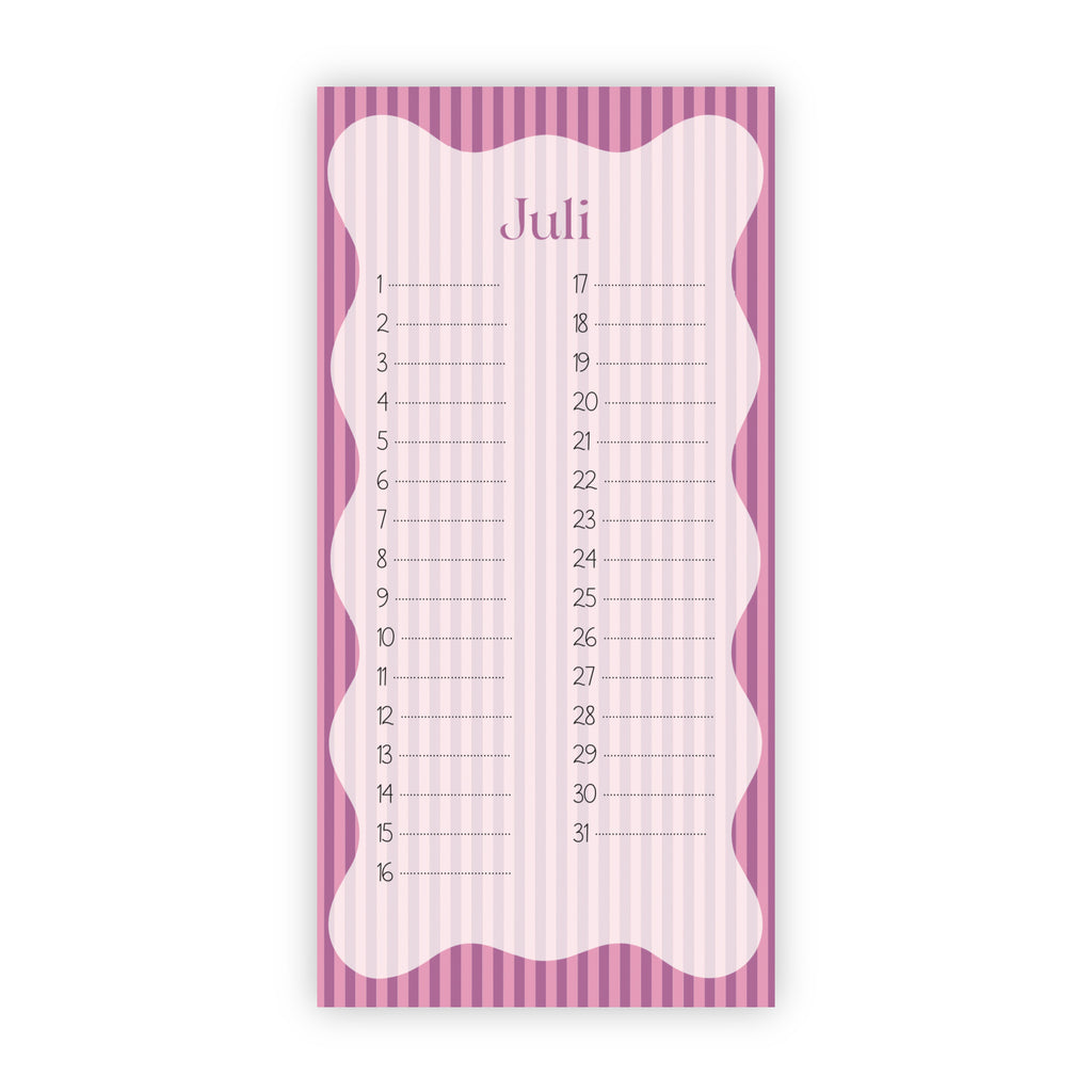 Verjaardagskalender | Taart, slingers en een lach