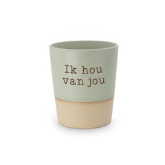 Beker | Ik hou van jou