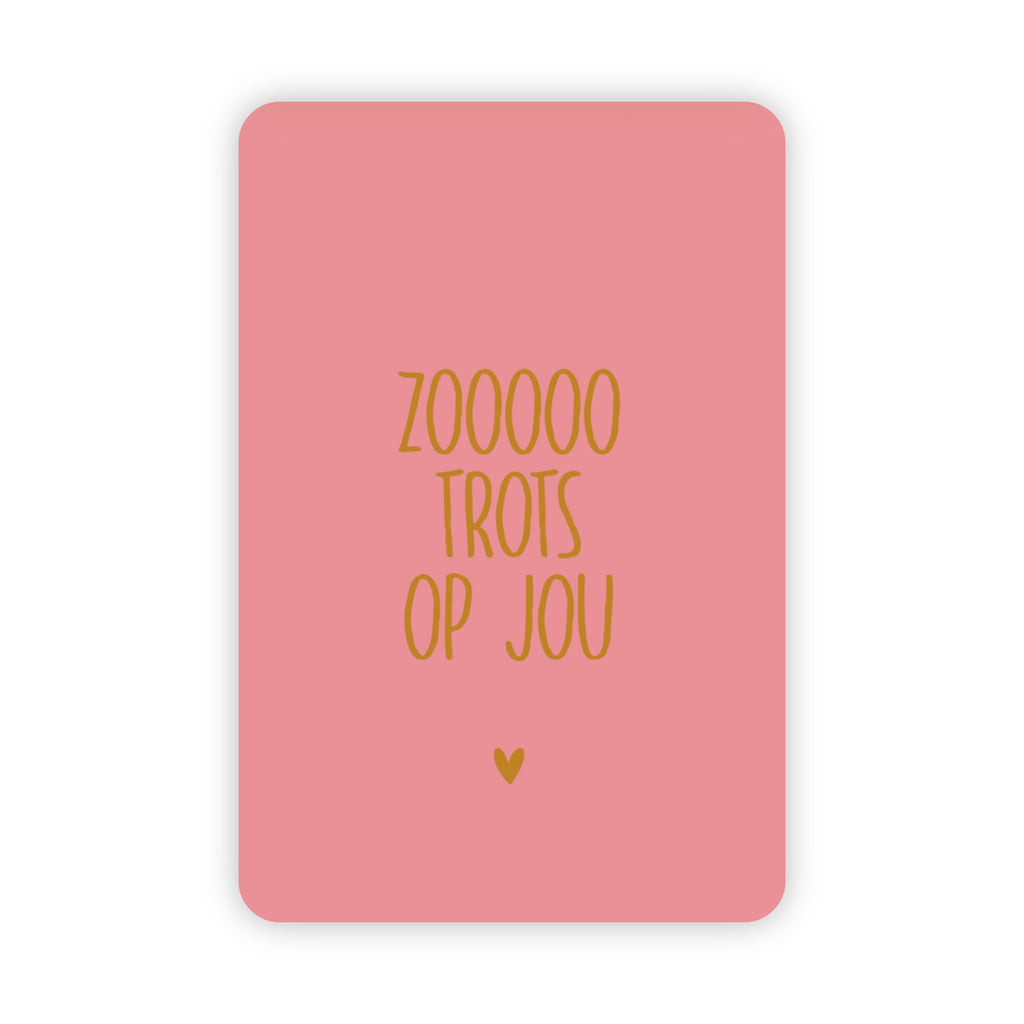 Wenskaarten | Set van 10 met goudfolie