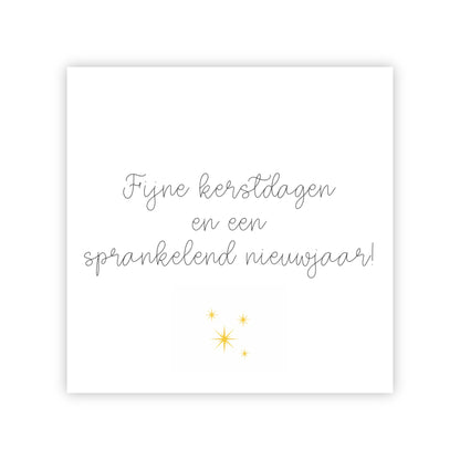 Dubbele kerstkaarten | Set van 10