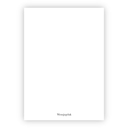 Wenskaart | It’s a girl