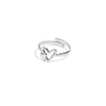 Ring | Rosa zilver