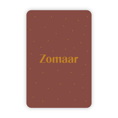 Wenskaart | Zomaar goudfolie