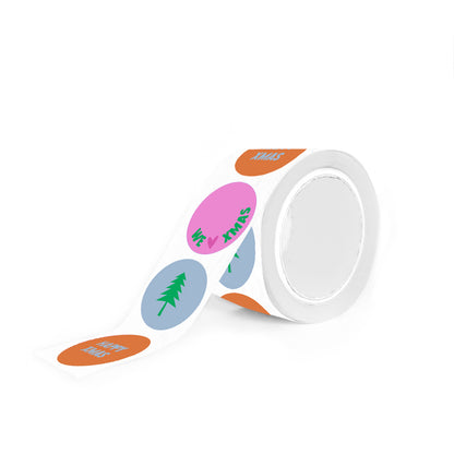 Cadeaustickers | X-mas 10 stuks