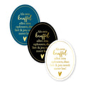 Cadeaustickers | Knuffel 10 stuks goudfolie