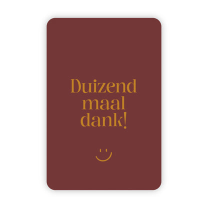 Wenskaarten | Set van 20 met goudfolie