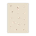 Dubbele wenskaart | Blanco smileys
