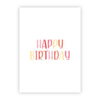 Wenskaart | Happy birthday
