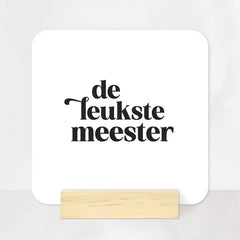 Forex tegeltje | Leukste meester