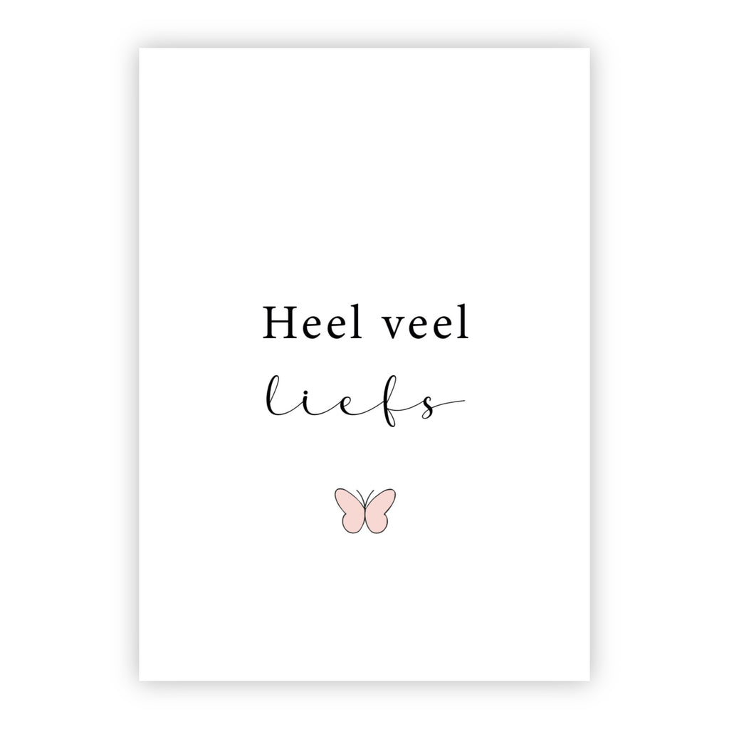 Wenskaart | Heel veel liefs