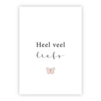 Wenskaart | Heel veel liefs