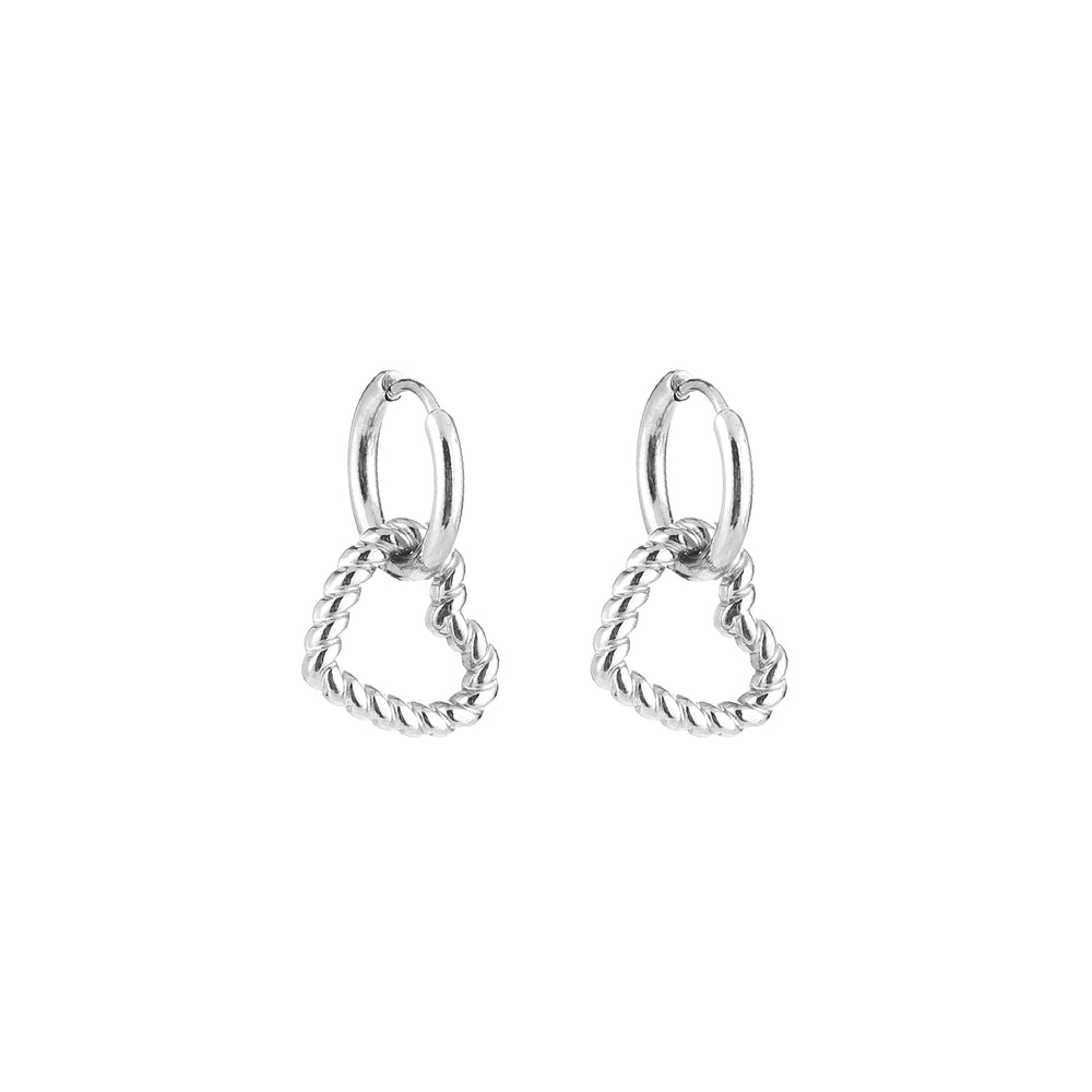 Oorbellen | Malu zilver