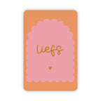 Wenskaarten | Set van 10 met goudfolie