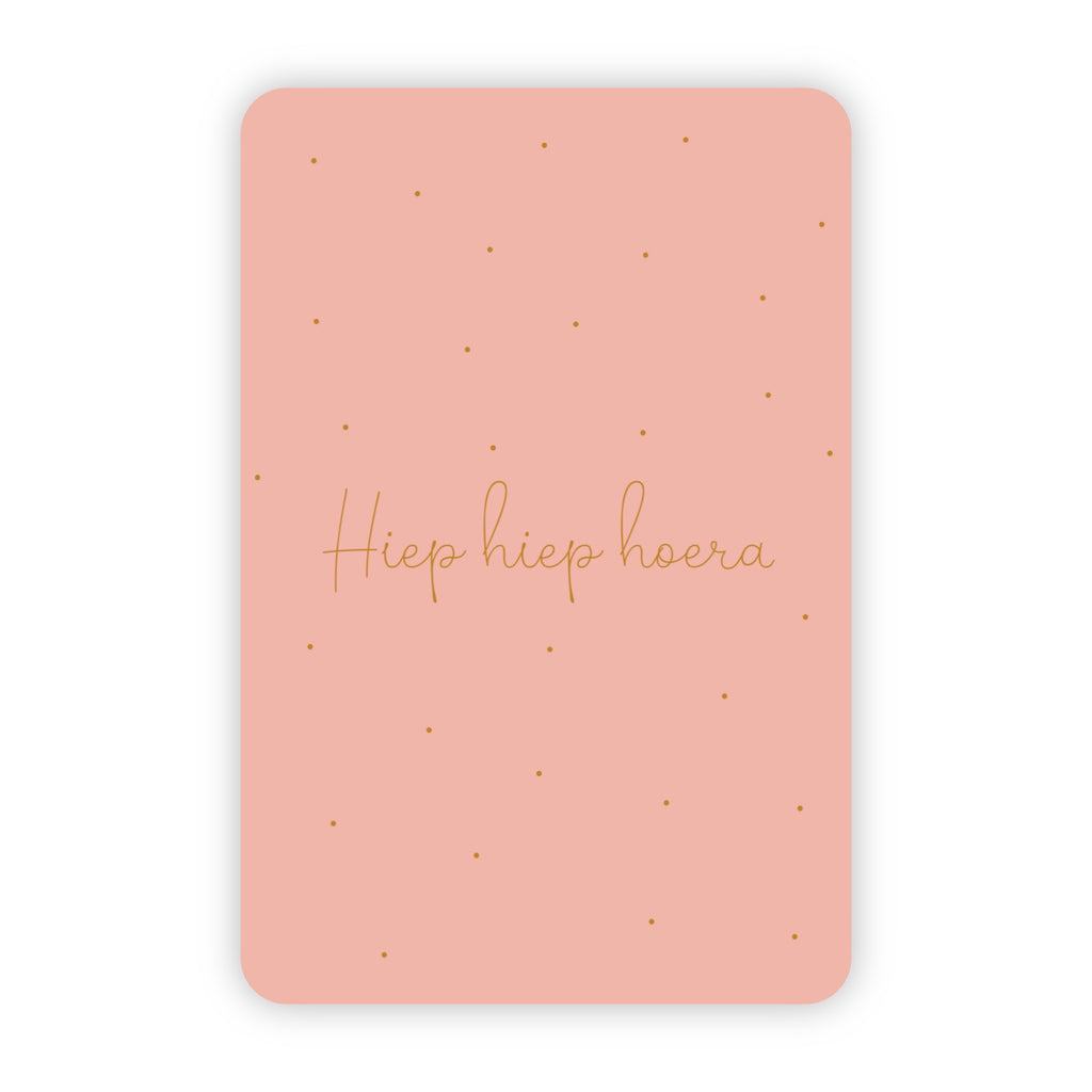 Wenskaarten | Set van 10 verjaardagskaarten met goudfolie