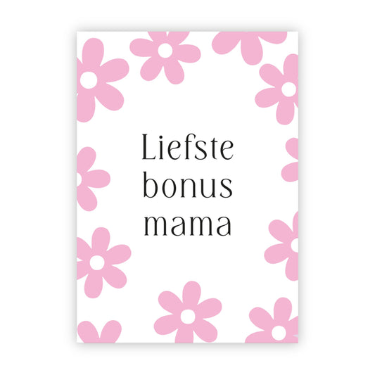 Wenskaart | Liefste bonus mama