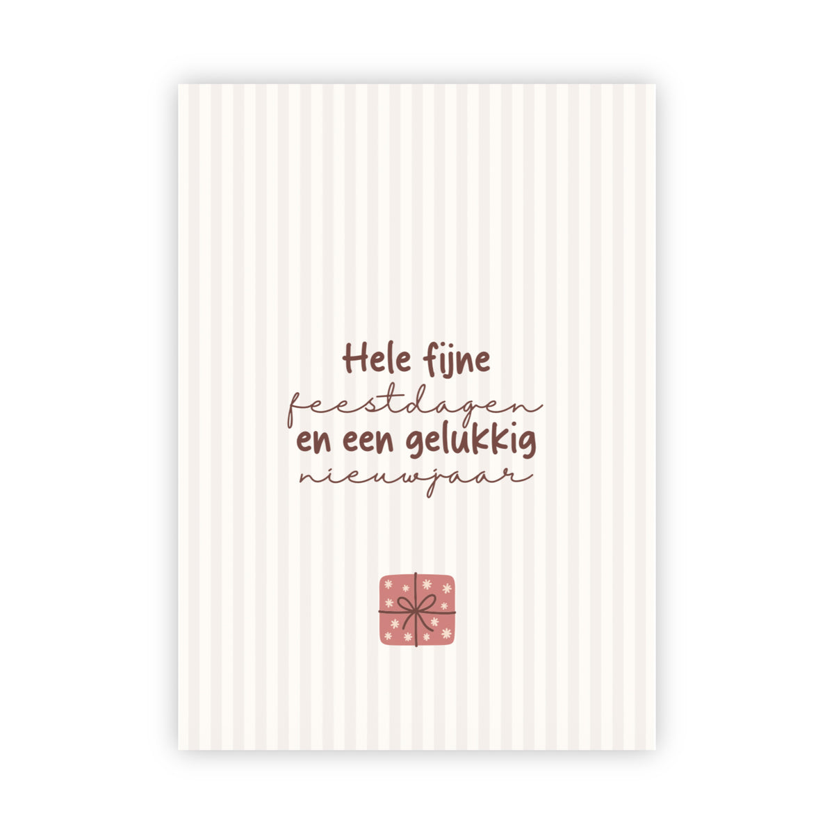 Dubbele kerstkaarten | Set van 10
