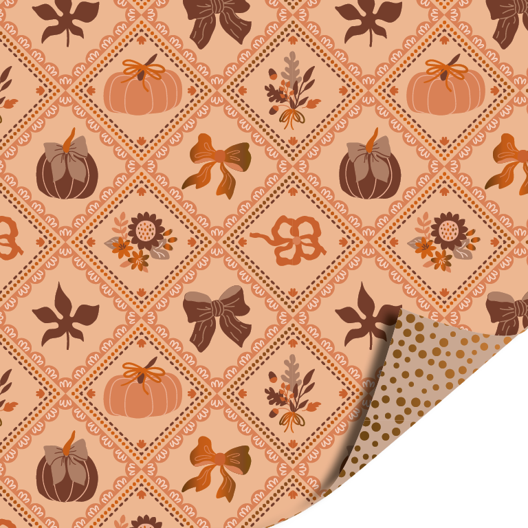 Cadeaupapier | Pompoenen