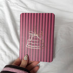 Wenskaart | Blanco taart goudfolie