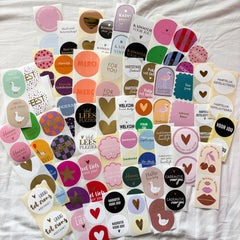 Inpakset | 100 cadeaustickers