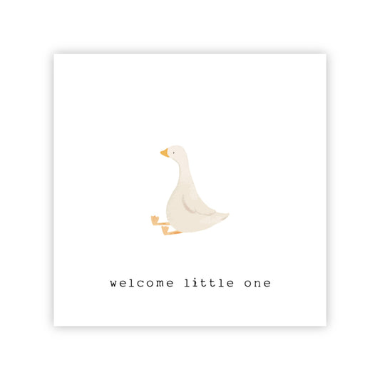 Wenskaart | Welcome little one