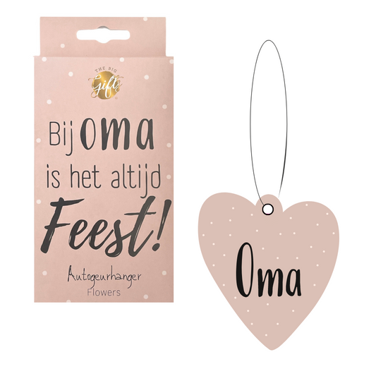 Auto geurhanger | Oma