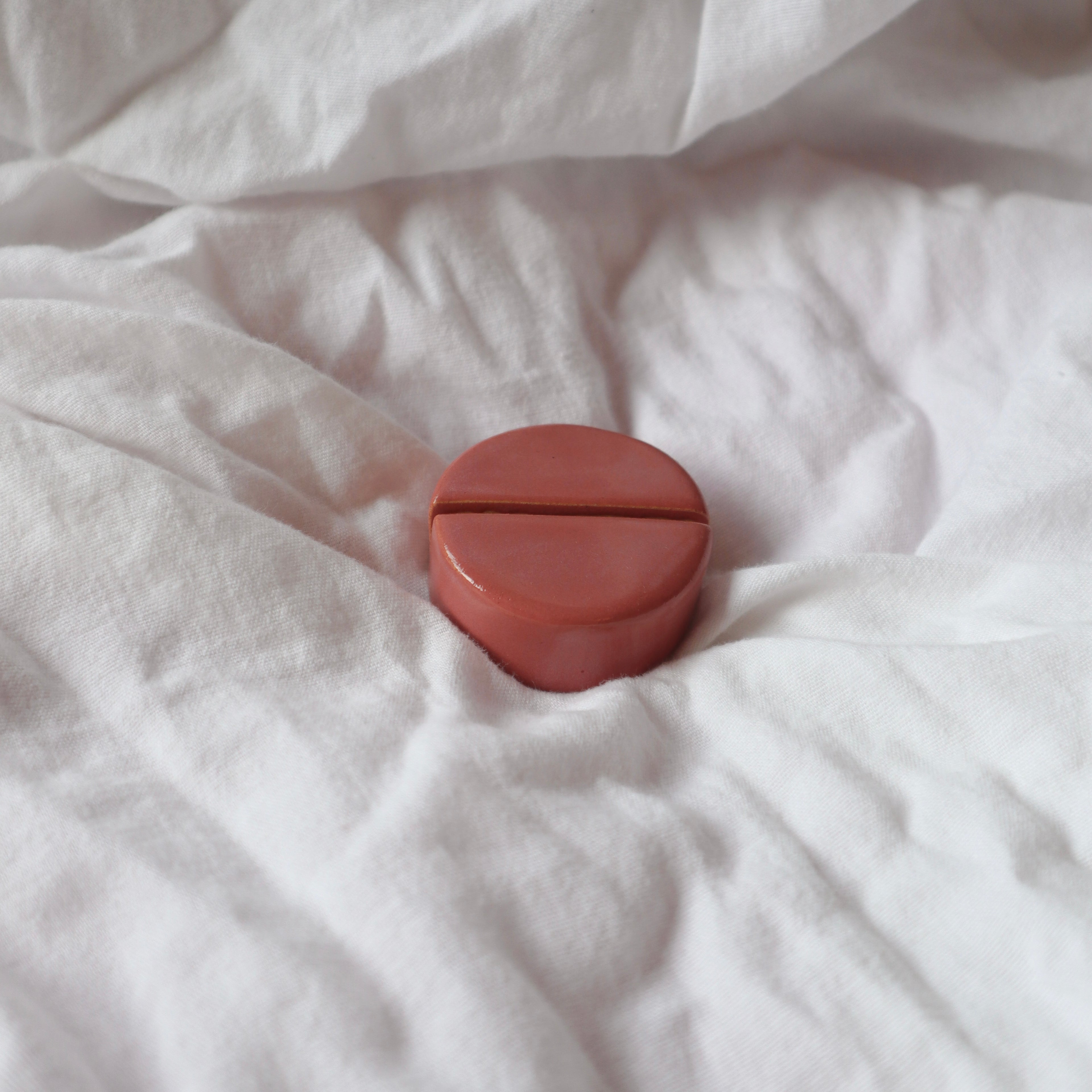 Kaarthouder | Zalm roze