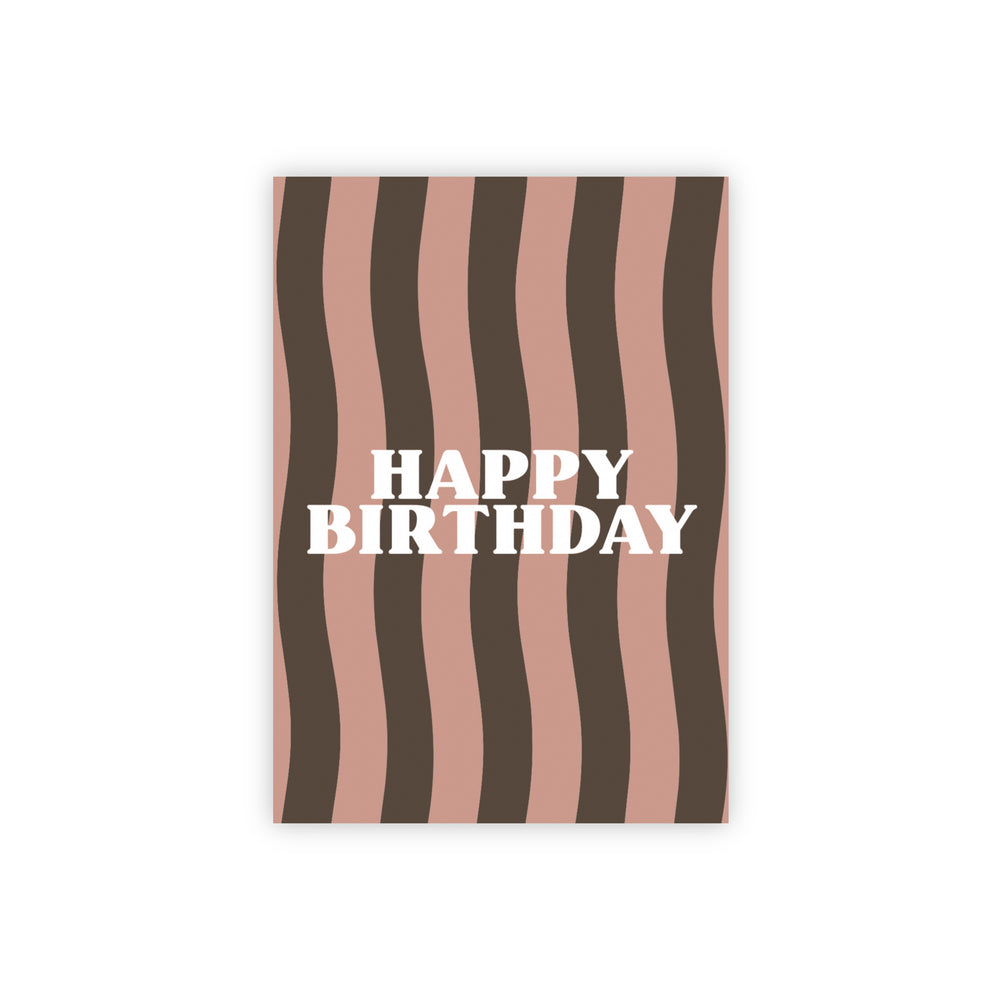 Minikaart | Happy birthday