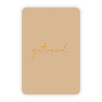 Wenskaarten | Set van 20 met goudfolie