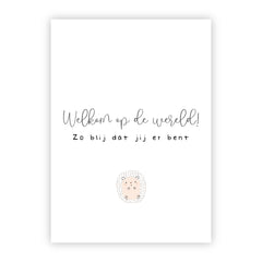 Wenskaart | Welkom op de wereld!