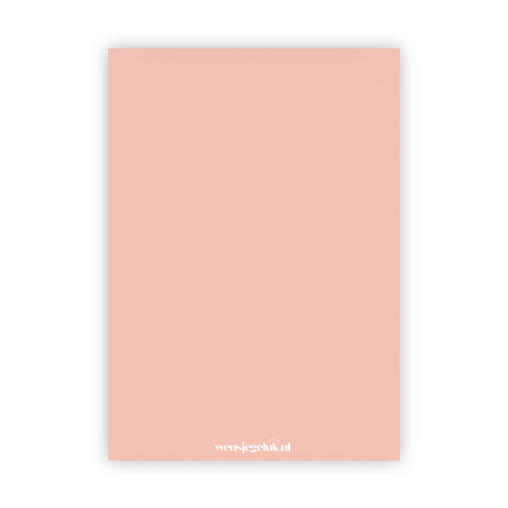 Dubbele wenskaart | Veel succes met je nieuwe uitdaging!