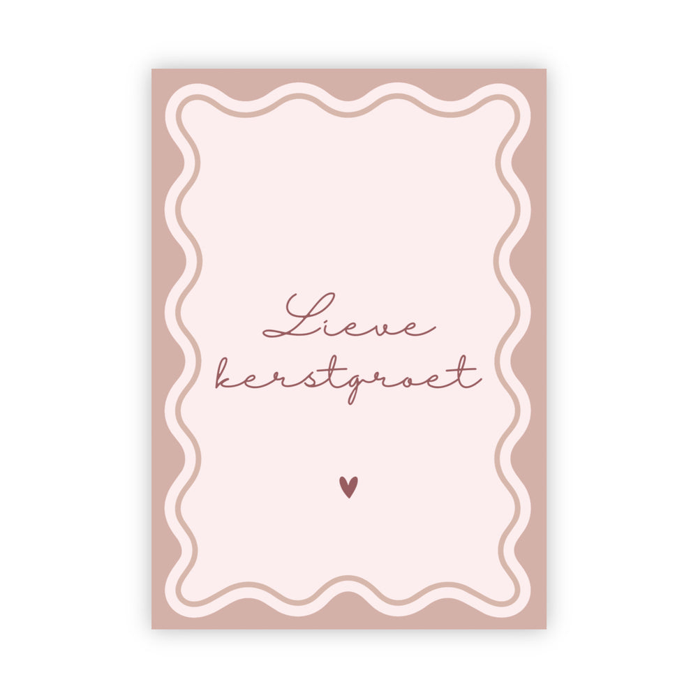 Kerstkaart | Lieve kerstgroet