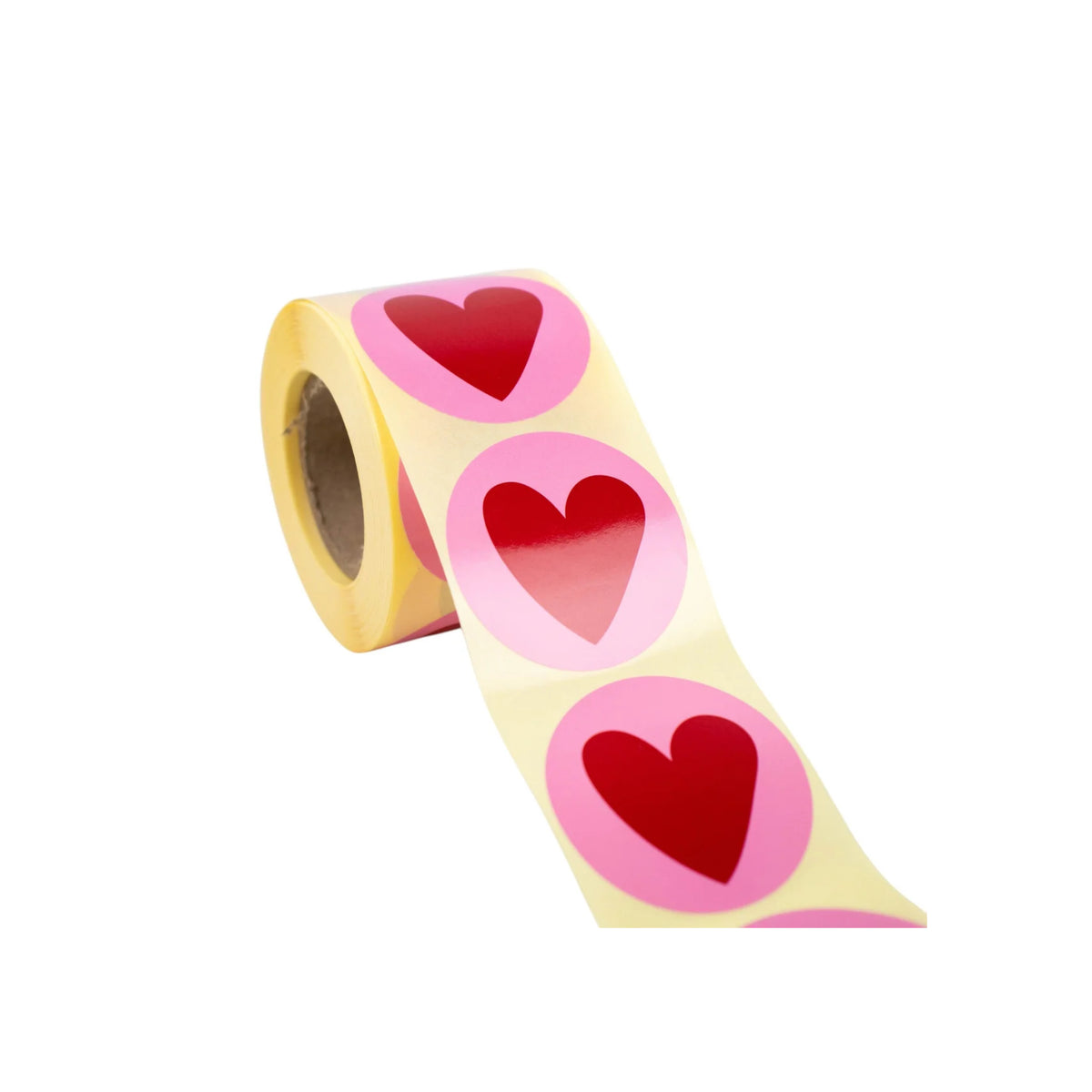 Cadeaustickers | Hartjes 10 stuks
