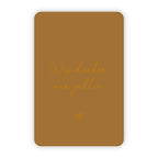 Wenskaarten | Set van 20 met goudfolie