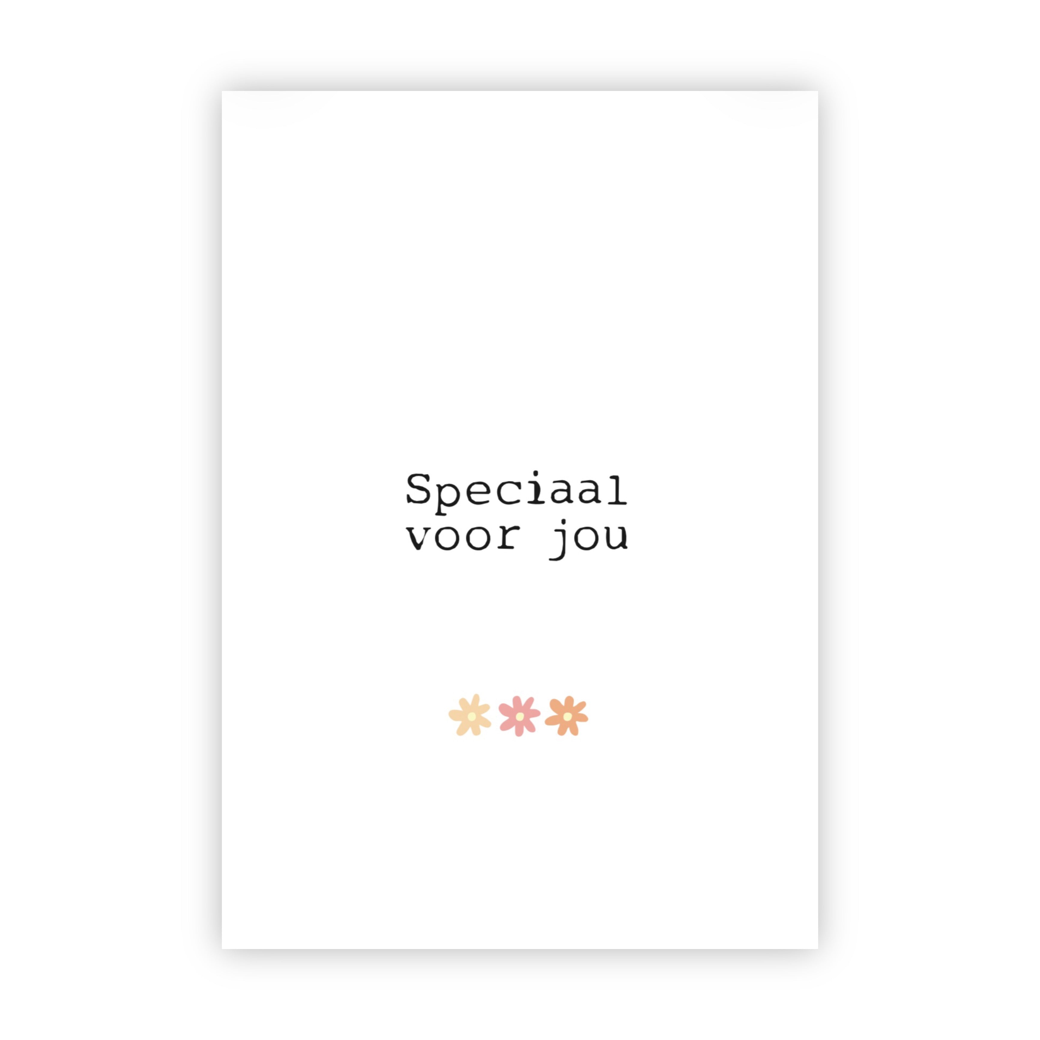 Dubbele wenskaart | Speciaal voor jou