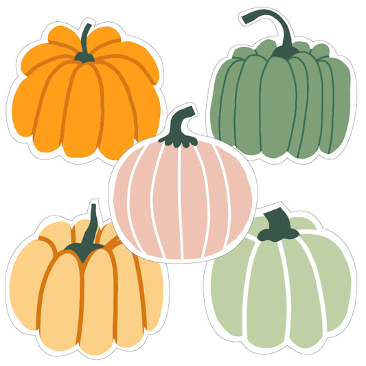 Cadeaustickers | Pumpkins 10 stuks