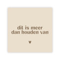 Forex tegeltje | Dit is meer dan houden van