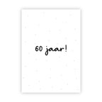 Wenskaart | 60 jaar