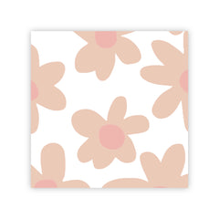 Wenskaart | Blanco bloemen