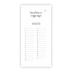 Verjaardagskalender | Taart, slingers en een lach