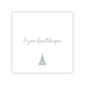 Dubbele kerstkaart | Fijne feestdagen