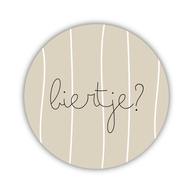 Onderzetter | Biertje?