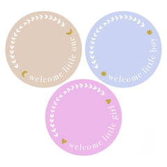 Cadeaustickers | Welcome little one 10 stuks