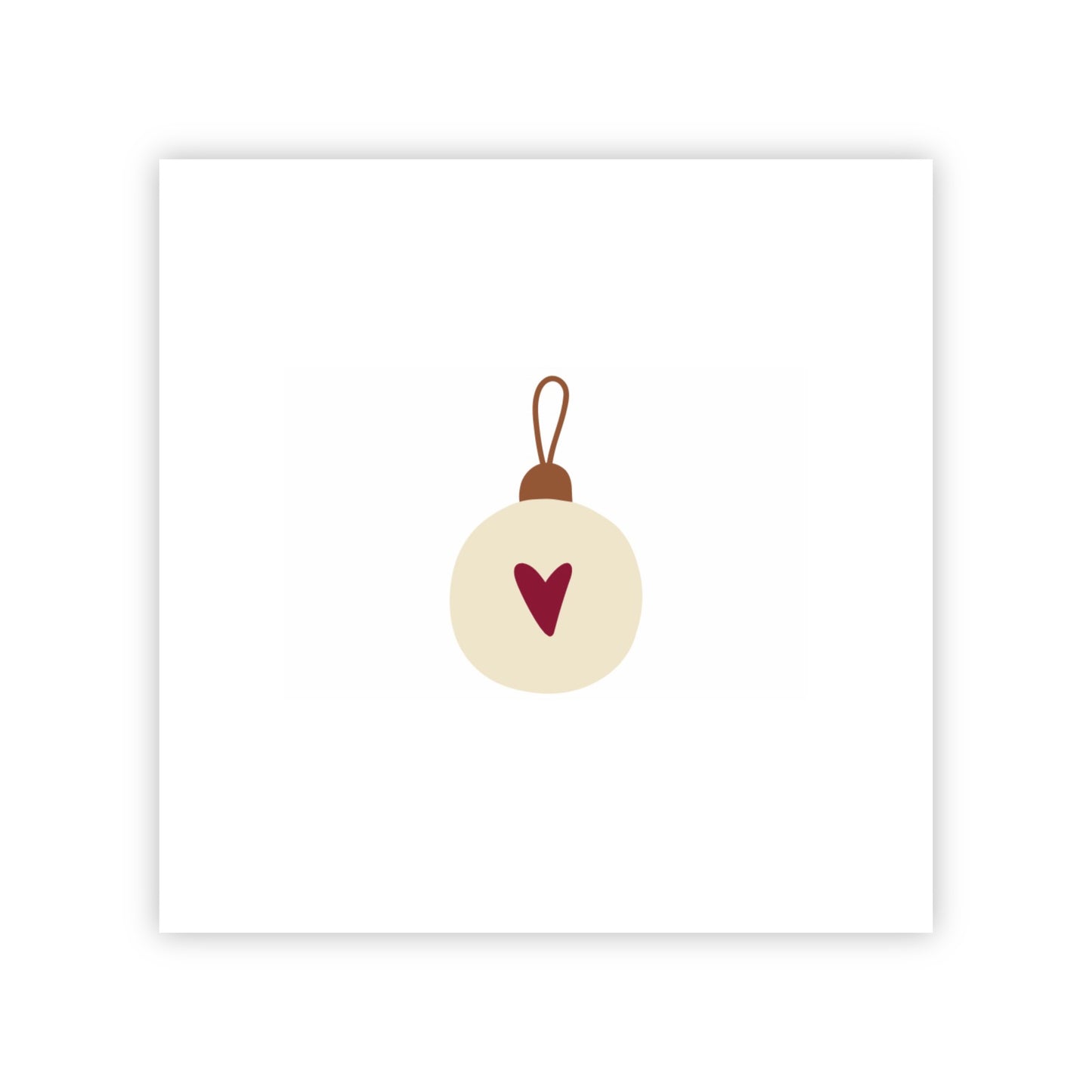 Dubbele kerstkaarten | Set van 10