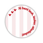 Onderzetter | Jij bent leuk, leuker, allerleukst