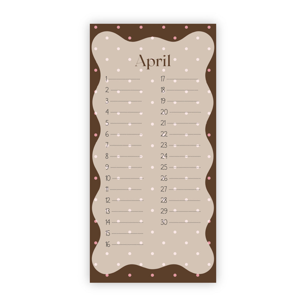 Verjaardagskalender | Taart, slingers en een lach
