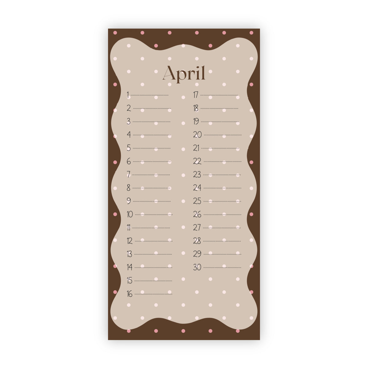 Verjaardagskalender | Taart, slingers en een lach