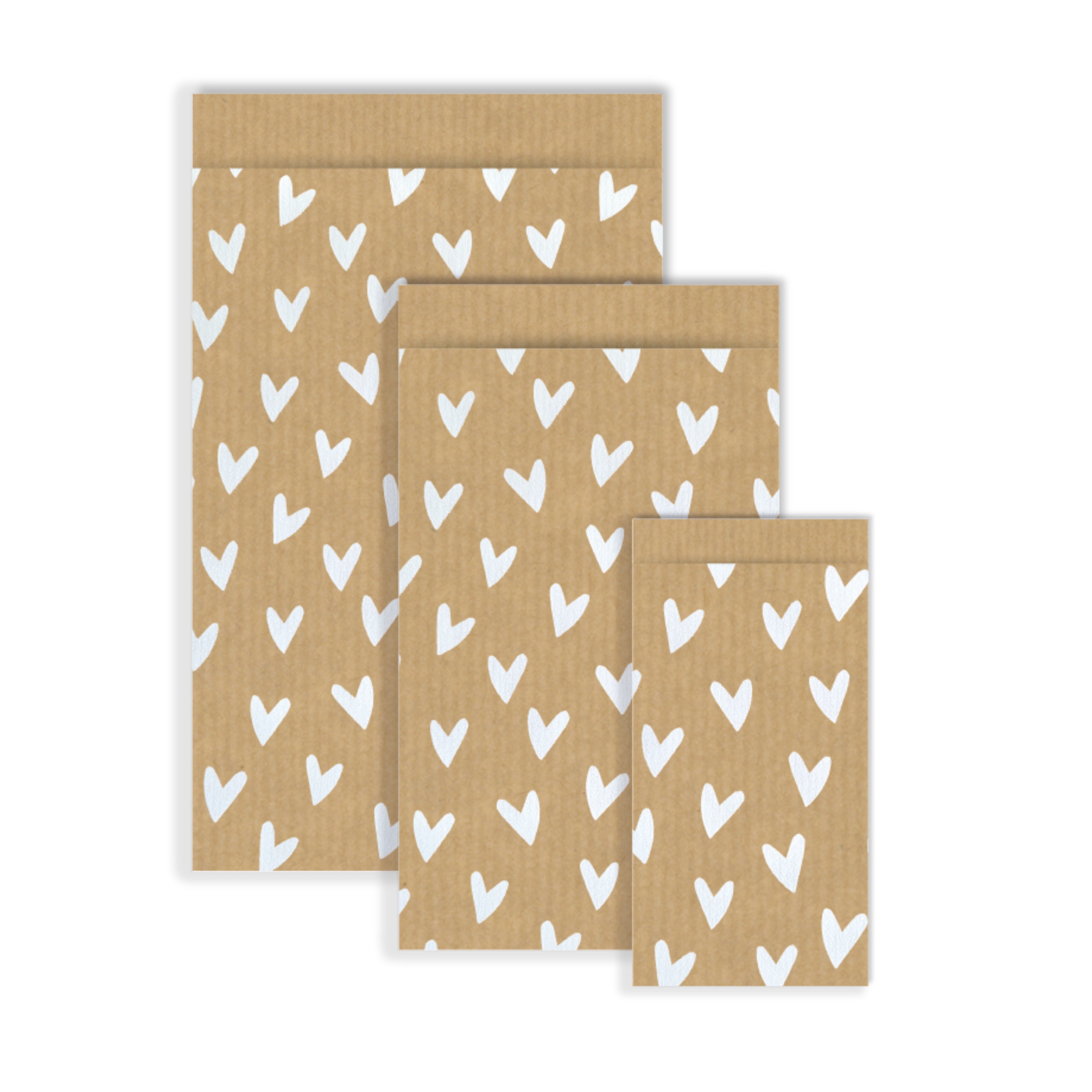 Cadeauzakjes | Hartjes 5 stuks