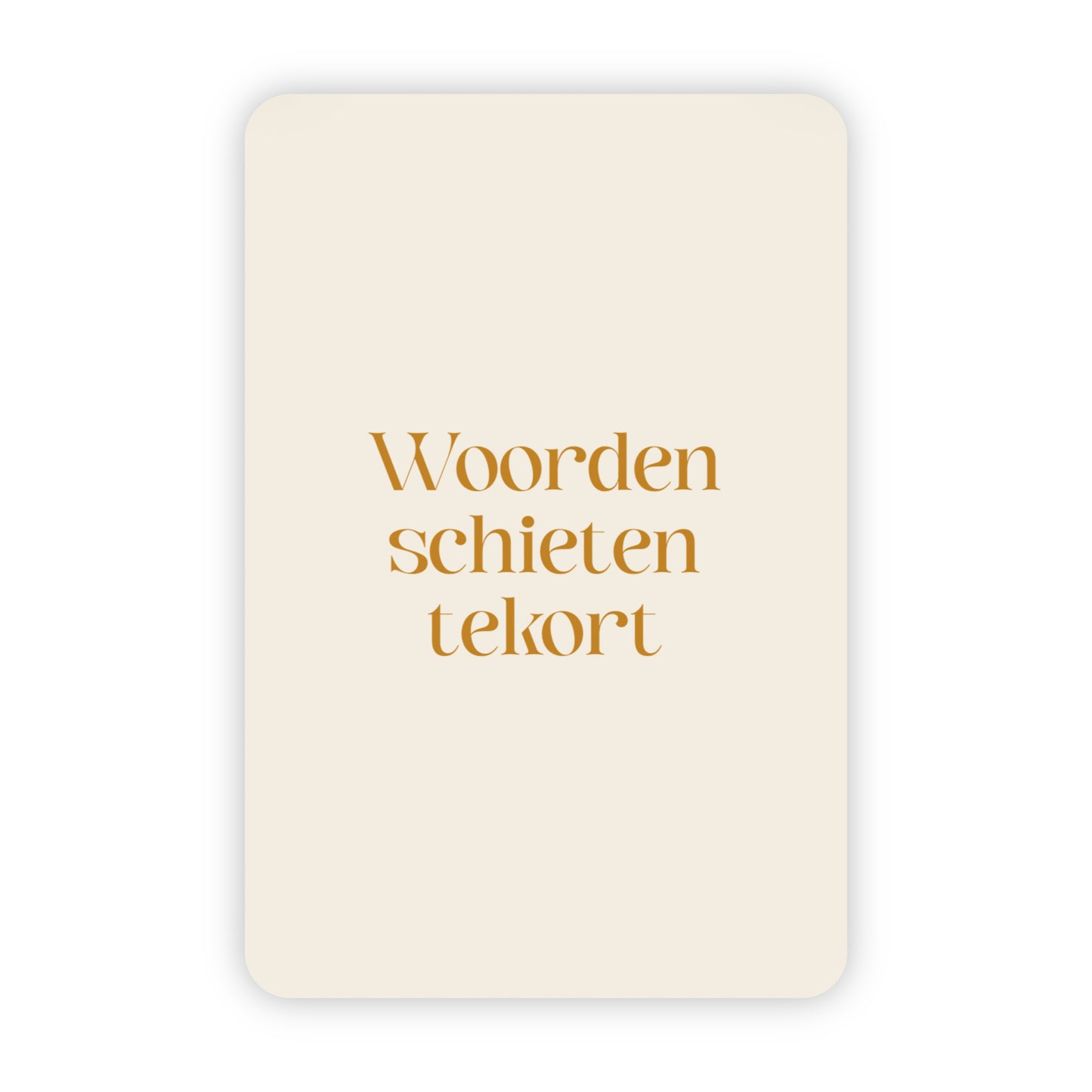 Wenskaarten | Set van 20 met goudfolie