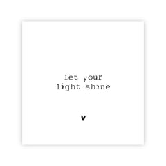 Forex tegeltje | Let your light shine