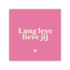 Forex tegeltje | Lang leve lieve jij